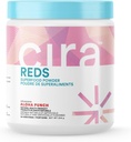 Cira Glow-Getter Reds Superfood pulver - Antioksidanter og polyfenoler for økt energi og gut helse - 30 Services, Aloha Punch