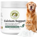Wholistic Kjæledyr Organics Sea Coral: Organic Sea Coral Calcium Hund Supplement - Naturlig kilde til kalsium for hunder tann og bein helse - vitaminer for hunder - laget i USA