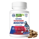 Lean Nutra Testosteron Booster for menn – Naturlig Vegansk Supplement med Tongkat Ali, DHEA, Maca Root, Tribulus, Horny Goat Weed, Sink, Bor, D-Aspartic Acid – Øk styrke, energi, Muskel – 90 Caps