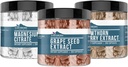 Jordbårne elementer Hawthorn Berry, Grapefrø, & Magnesium Citrate Bundle (200 caps), ren & ufortynnet, Ingen additiver