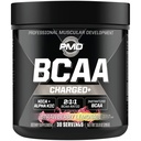PMD Sports BCAA Charged Aminosyre Drink Mix for ytelse, gjenoppretting, utholdenhet og Hydration - Øk muskelfunksjon for trening og daglig energi - Strawberry Lemonade (30 Serveringer)