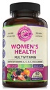 Kvinners Daily Multivitamin Multimineral Supplement for energi, humør, fokus, hår, hud og negler. Laget for kvinner med 30+ næringsstoffer, frukt og energi blanding. Kvinner vitaminer 60 kapsler. Laget i USA.