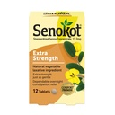 Senokot ekstra styrke Naturlig grønnsaker Laxative Ingredient tabletter, Senna konsentrat, dobbel styrke for gentle, Overnatting Relief fra anledninger, 12 ct