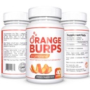 Orange Burps D-Limonen Supplement - Acid Reducer (Antacid for syre Reflux), Heartburn Relief, GERD Relief, og indigation Relief | Orange Peel Extract for helse og velvære (1000 mg, pakke med 3)