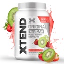 Xtend XTEND Original BCAA pulver 7g BCAA og 2,5g L-Glutamine, sukker gratis post trening muskel gjenoppretting drikke med aminosyrer for menn og kvinner, 90 serveringer