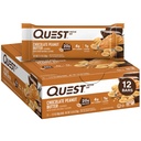 Quest Ernæring Sjokolade Peanut Smørbarer, 20g Protein, 1g Sukker, 4g Netto Karbohydrat, Glutenfri, Keto Vennlig, 12 Count