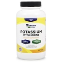 Kaliumgluconat 99 mg + 150mcg jodin fra Kelp Bulk (250 tabletter/Buttle)