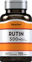 Piping Rock Rutin 500 mg | 150 tabletter | Vegetarisk, ikke-GMO, Glutenfri kosttilskudd