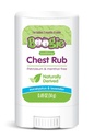 Boogie Chest Rub Stick for beroligende relief, petroleumsfri, USDA organisk, naturlig avledet, Soothing Eucalyptus og Lavender, 0,49 oz (pakke med 1)