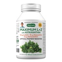 ANDREW LESSMAN Maksimal L+Z med Astaxanthin 30 Softgels - 12 mg Lutein, 6 mg Zeaxanthin, 4 mg Astaxanthin. Nøkkelnæringsstoffer for å støtte øye og hjerne helse, og fremme sunn visjon.