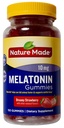 Naturen laget melatonin 10mg drømaktig jordbær naturlig flavors, 150 gummier