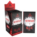 KetoStart+ | Eksogene ketoner pulver med elektrolyter for energi, styrke og fokus | med koffein | bringebær lemonade flavor elektrolyte pulver (10x ketoner drikke bland pakker)