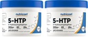 Nutricost 5-HTP pulver 25 gram (2 pakke) (300mg per servering)