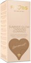 Sommer Glow Tanning Gummies - Miami Vice Flavor - Pineapple, Coconut, & Strawberry - Vegan - Glutenfri - Smakfri - Naturlige ingredienser - essensielle næringsstoffer - Reisestørrelse - 30-dagers Supply