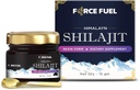 Shilajit ren Himalayan Organic Shilajit Resin - Gold Grade 100% Supplement for menn og kvinner - Naturlig Shilajit Resin med 85+ Spor Mineraler og fulvsyre for fokus, energi og immunitet-30 dager Supply