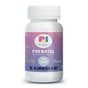 Kirkman P2i Prenatal vitaminer for kvinner, Multivitamin med Choline, 120 kapsler, Vital daglig ernæringsstøtte for sunn mor og baby, OBGYN formelt og godkjent, Hypoallergenic & Glutenfri