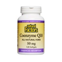 Naturlige faktorer, Coenzym Q10 50mg, CoQ10 Supplement for energi, hjerte og antioksidant støtte, Glutenfri, 120 softgels (120 porsjoner)