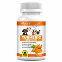 Gurkemeie for hunder – 180 Tell Tablet behandler med curcumin & Piperine – Felles helse, mobilitet, allergi og kløe relief, hud og coat, varme flekker – Duck Flavor med lakseolje
