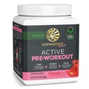 Solvarmer Pre trening pulver energi drikk | Vegansk plantebasert kosttilskudd | Pump, Hydrate, fokus, utholdenhet, og styrkebygger | Vannmelon Flavored 30 serveringer | Aktive preworkout