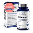 1MD Nutrition BiomeMD Probiotika 62 milliarder CFUs, 15 omfattende Strains - Pro & Prebiotika