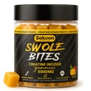 Kreatin Gummies 5000mg – Vegan - Muskelbygger – Styrke og energi støtte – 120 greve – Mango Flavor – Kreatin Monohydrat Supplement for menn og kvinner