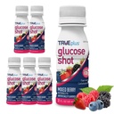 TRUEPlus® Glucose Shots 6 flasker - Blandet Berry