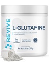Revive Gut L-Glutamine pulver MD - Muskelgjenvinning og immunsystem Booster for voksne - fremmer digestiv helse og reduserer muskelsorg - immunisme og digestion Vegan ren L Glutamin Supplement