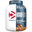 Dymatisere ISO100 Whey Protein Powder Isolat, Sjokolade Peanut Smør, 25 g protein, 5 pound, 5,5 g BCAA, mindre enn 120 kal., Glutenfri, 1g fett, 1g sukker, 2g karbohydrater (71 serveringer)