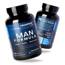 Ernæring - Man+ Formula, Energistøtte, Muskelstøtte og prostata helsetilskudd for menn med vitamin E, så Palmetto, rødkoreansk Ginseng, og mer, 120 kapsler