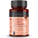 renclinica vitamin C med Rosehip – 2000mg (1000mg VIT C & 1000mg Rosehip Extract) x 180 tabletter - 6 måneders forsyning!