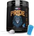 EHP Labs Pride Pre Workout pulver energi Supplement - sukker gratis preworkout for menn og kvinner, energi pulver øker drikke med BCAA - 280 mg kaffe - blå slushie (40 serveringer)