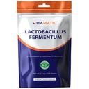 Vitamatic Lactobacillus Fermentum Probiotiske pulver - Digestiv helsestøtte - 100 Gram (3,5 OZ) - 100 Serveringer