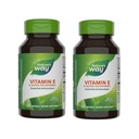 Naturens måte vitamin E, D-Alpha tokoferol, essensielt antioksidant, hjelper nøytralisere gratis radikaler*, 268 mg per servering, 100 Softgels (Packaging May Vary) - 2 Pakke
