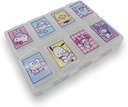 Sanrio Characters Die-Cut Medisin Supplement Portable Tilbehør Reise med 8 Underdivisjonslokk (Mix) Multicolor