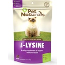 Kjæledyr Naturals Lysin for katter, kyllingflavor, 60 Chews - immun- og åndedrettsstøtte for katter - Ingen hvete eller Corn - Vet Anbefalt