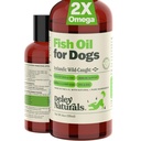 Deley Naturals Hunde Fish Oil Islandsk 2X Omega - Hunde kliende hud relief med Omega 3 6 9 for allergier, Coat & Heart - Omega 3 Fiskeolje for hunder Hud Irritasjon - 4oz Omega olje for hunder laget i USA