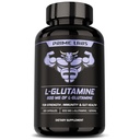 Prime Labs L Glutamin Capsules 600mg - støtter styrke, muskelgjenvinning, immunitet, & Gut helse - Amino Acid Supplement - for menn og kvinner