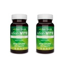 Grunnleggende merker Aller-Vite - Naturlig Allergy Relief Tabletter - Homeopatisk Sinus & Nasal Støtte med Bioflavonoider, vitaminer A, B2, B5, C, E & Kalsium - 100 Vegan Tabletter - 2-Pack