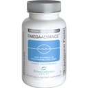 OmegaAdvance Omega-3 Fish Oil - Triglycerid Form med 1000 mg EPA & DHA - Plus Lutein & Zeaxanthin - støtter hjerte, hjerne helse og øye helse - sitron coated - 60 softgels