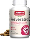 Jarrow Formulas® Resveratrol 100 mg, kosttilskudd, Antioksidant støtte for kardiovaskulær funksjon, 60 Veggie Kapsler, 60 dagers forsyning