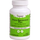 Vitacost Trans-Resveratrol Plus -- 60 Vegetariske kapsler