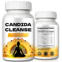 Candida Cleanse - Gut & Colon støtte, Avansert Formel - Oregano Leaf, Wormwood, Svart Walnut, Caprylsyre