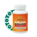 Refluxter Natriumalginatkapsler - Natural Acid Reflux & GERD Relief Supplement. Støtter LPR, Silent Reflux, Heartburn, Indigestion. Alginatterapi. Alginato de sodio. 60 vegansk kapsler