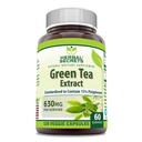 Herbal Secrets Grønn Te Ekstrakt 630 Mg Per Serving | Veggie Capsule Supplement | Ikke-GMO | Glutenfri | laget i USA (1 Pack, 120 greve)