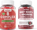 Vitamin B-kompleks gummier med beet rot gummier