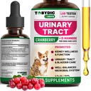 Cat & Dog Naturlig UTI medisin & urinveistrakt infeksjon behandling med tranebær - Nyre + Bladder Support Supplement - beste forebygging for urininkontinens & bladder steiner - Kjæledyr nyrehelse