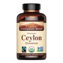 Ceylon kanel butikk organisk ceylon kanel (100% sertifisert) Supplement, 180 kapsler, 3 måneders forsyning