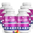 Quercetin Gummies by BioVitalica - Quercetin med Bromelain Vitamin C og Zinc & Elderberry + Vitamin D3-5 i 1 Immunstøtte - Zinc Quercetin 750 mg for barn og voksne (6, Quercetin)