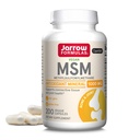 Jarrow Formler MSM 1000 mg - 200 Veggie Capsules - Metylsulfonylmetan - Kilde til svovel - Diett Supplement Støtter og styrker leddene - Opptil 200 Serveringer