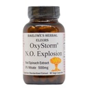 Barlowe's Herbal Elixirs OXYSTORM® N.O. Eksplosjon | Rød Spinat Extract 9% | Naturlig nitric Oxid Booster | 500mg per kapsel | 60 Vegankapsler | Ingen oksalater, stearate-fri, glassflasker
